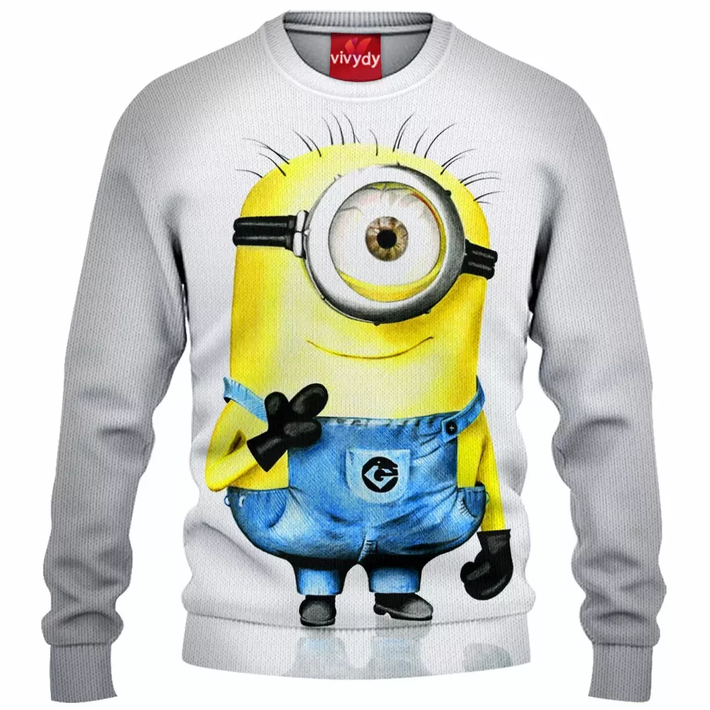 Minion Knitted Sweater