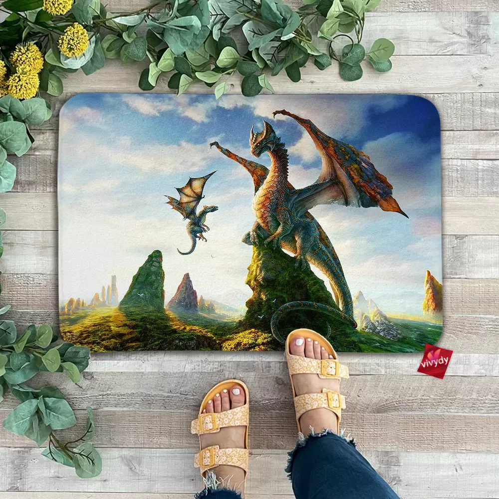 First Lesson Dragons Doormat