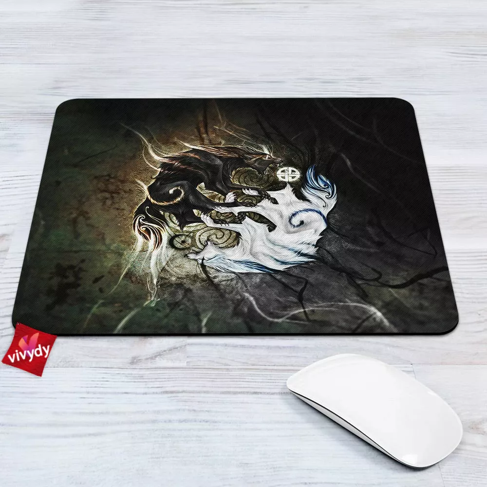 Ragnarok Wolf Mouse Pad