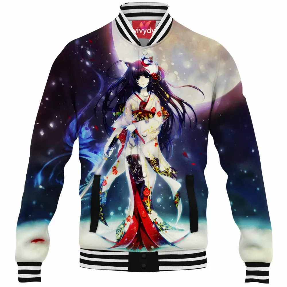 Anime Girl Baseball Jacket