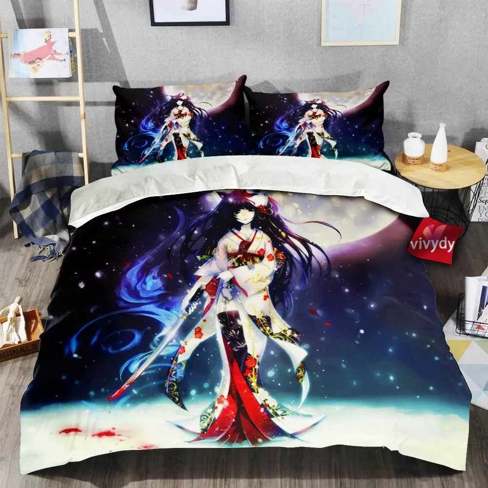 Anime Girl Bedding Set