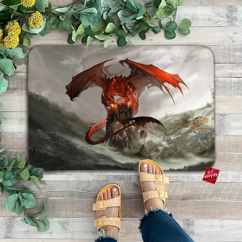 Red Dragon Doormat