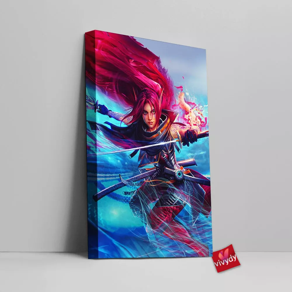 Shadowrun Canvas Wall Art