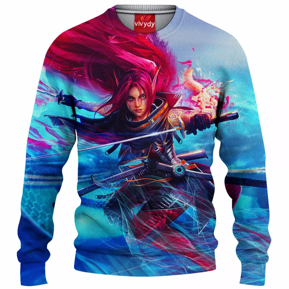 Shadowrun Knitted Sweater