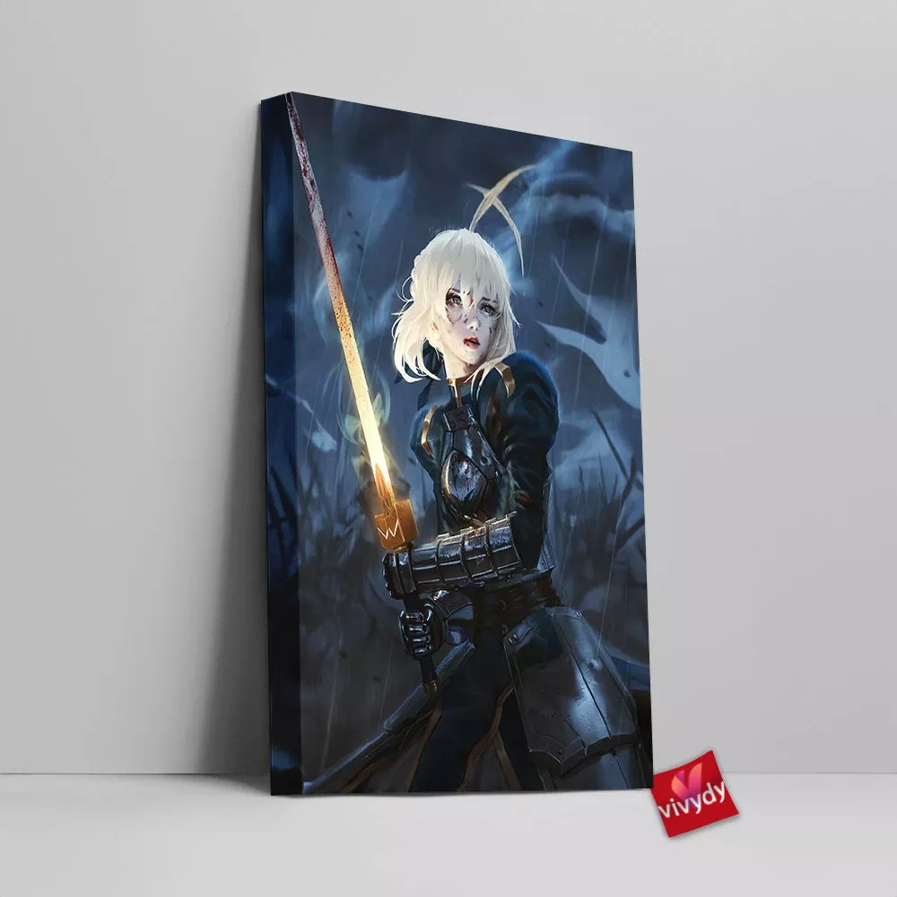 Saber Canvas Wall Art