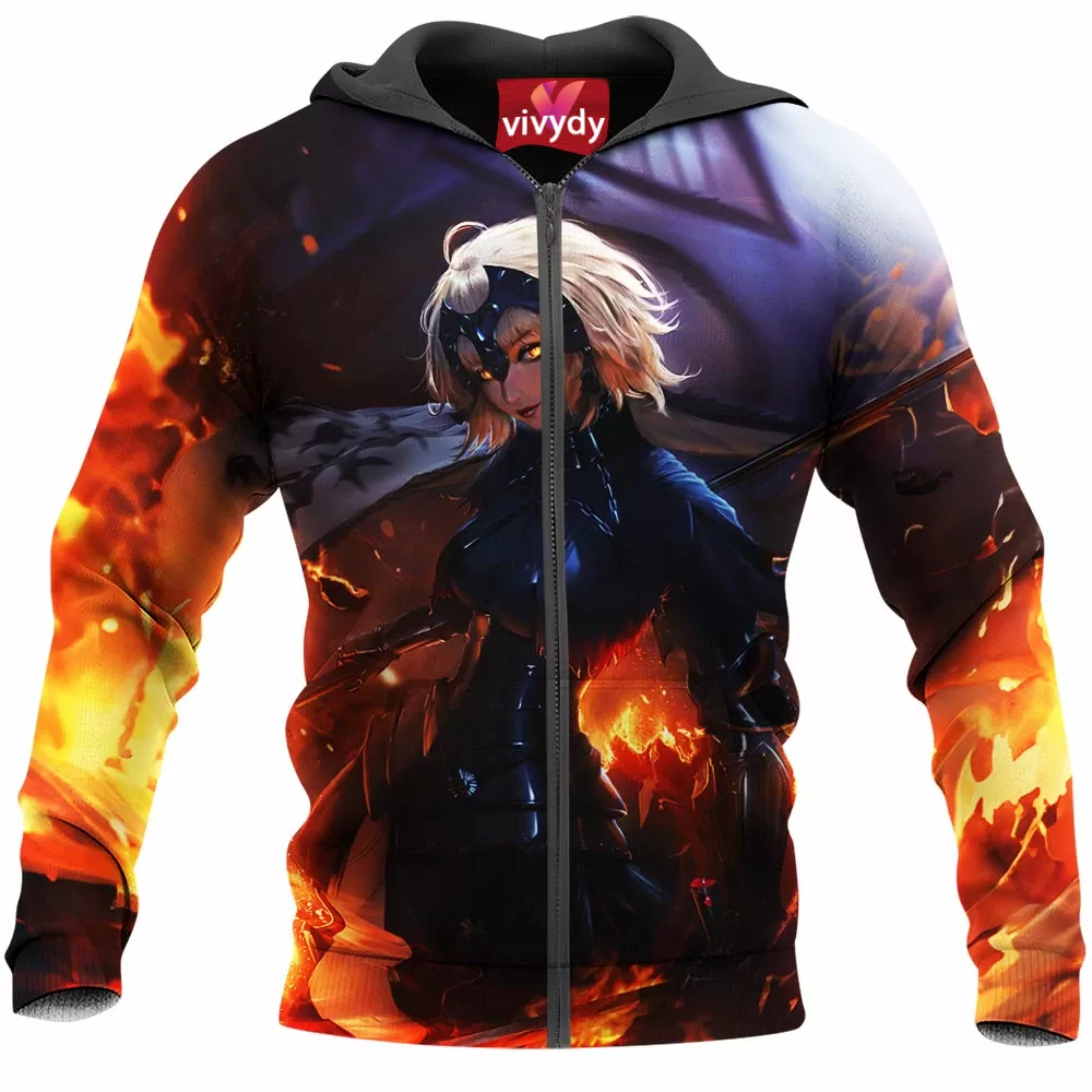 Jeanne D Arc Alter Zip Hoodie