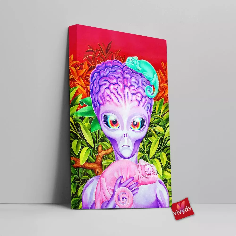 Chameleons Canvas Wall Art