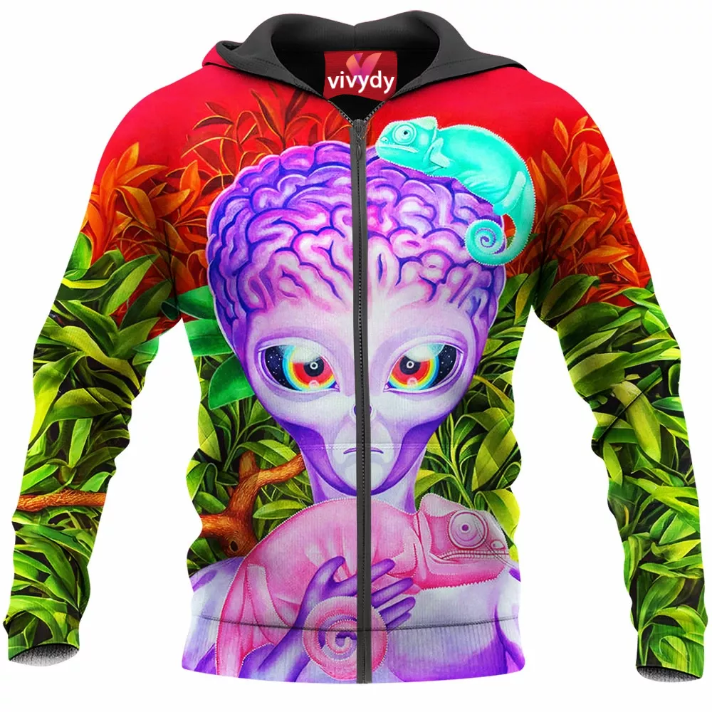 Chameleons Zip Hoodie