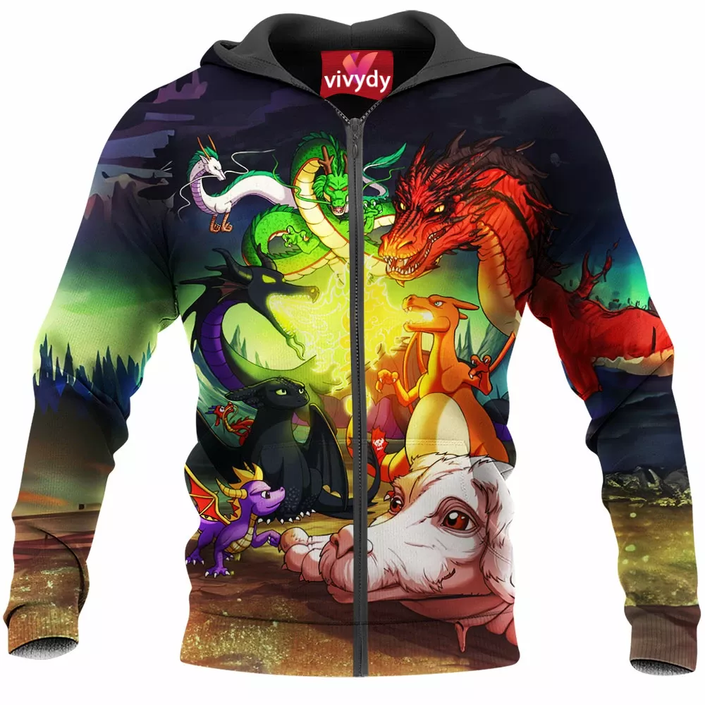 Dragons Zip Hoodie