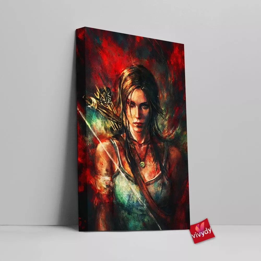 Tom Raider Canvas Wall Art