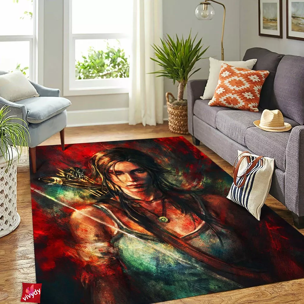 Tom Raider Rectangle Rug