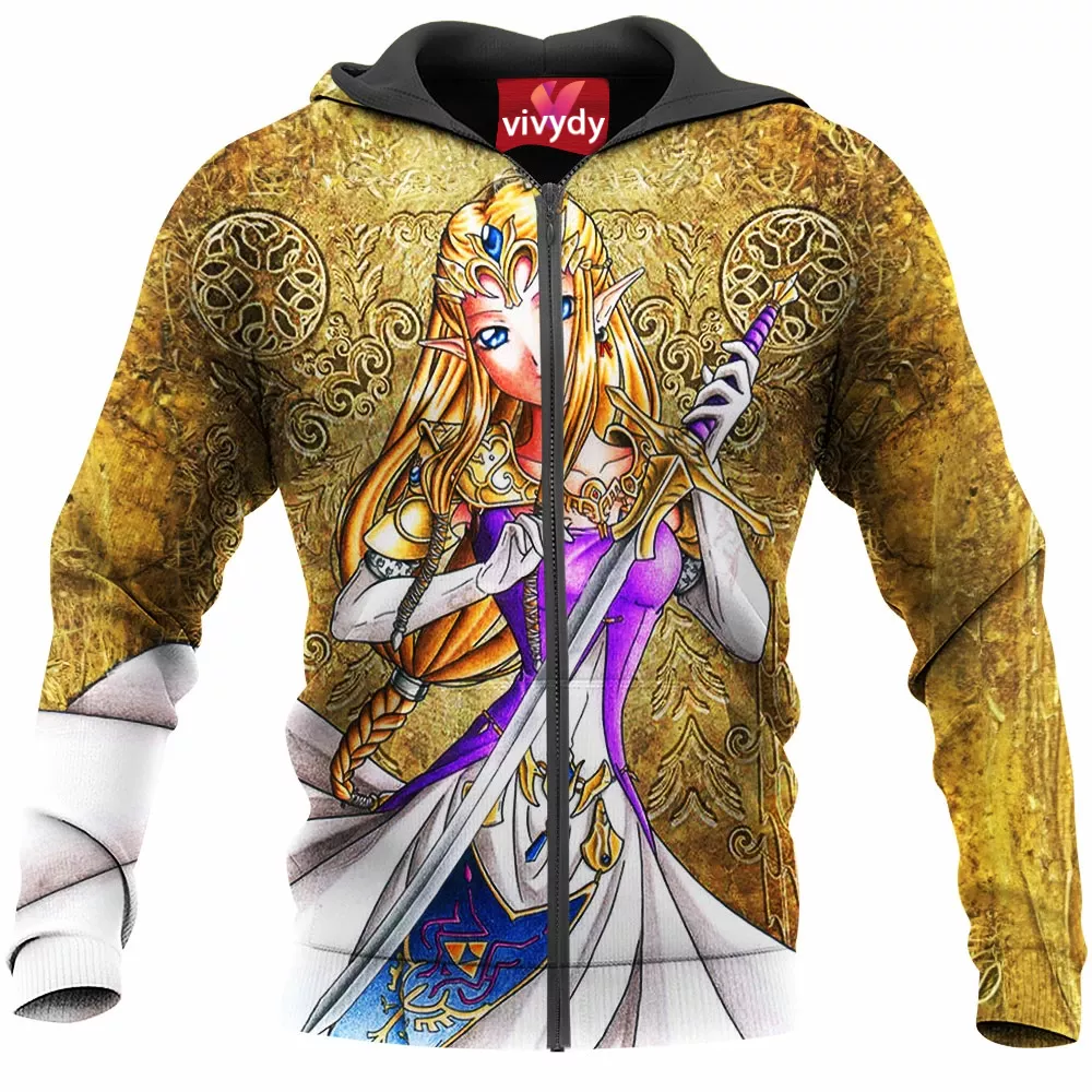 Princess Zelda Zip Hoodie