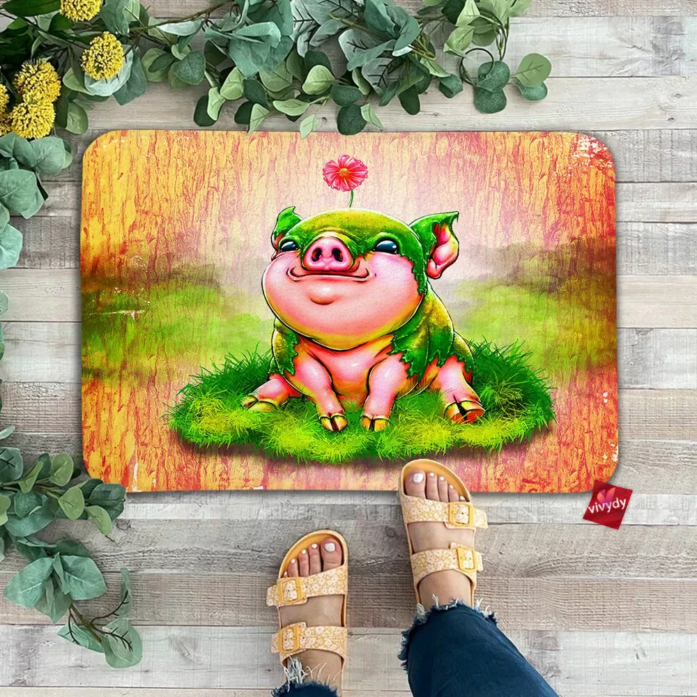 Moss Piglet Doormat