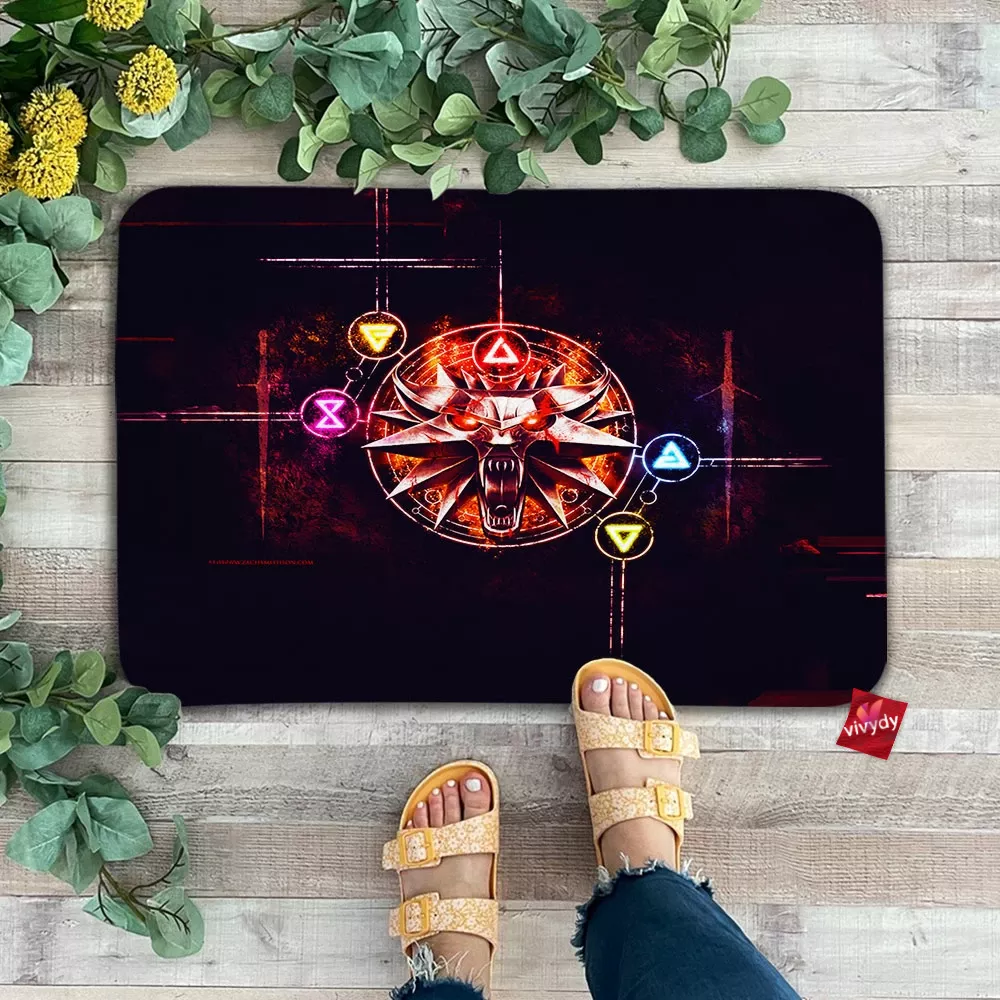 The Witcher Logo Doormat