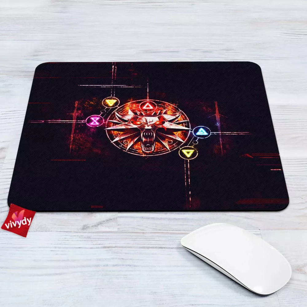 The Witcher Logo Mouse Pad