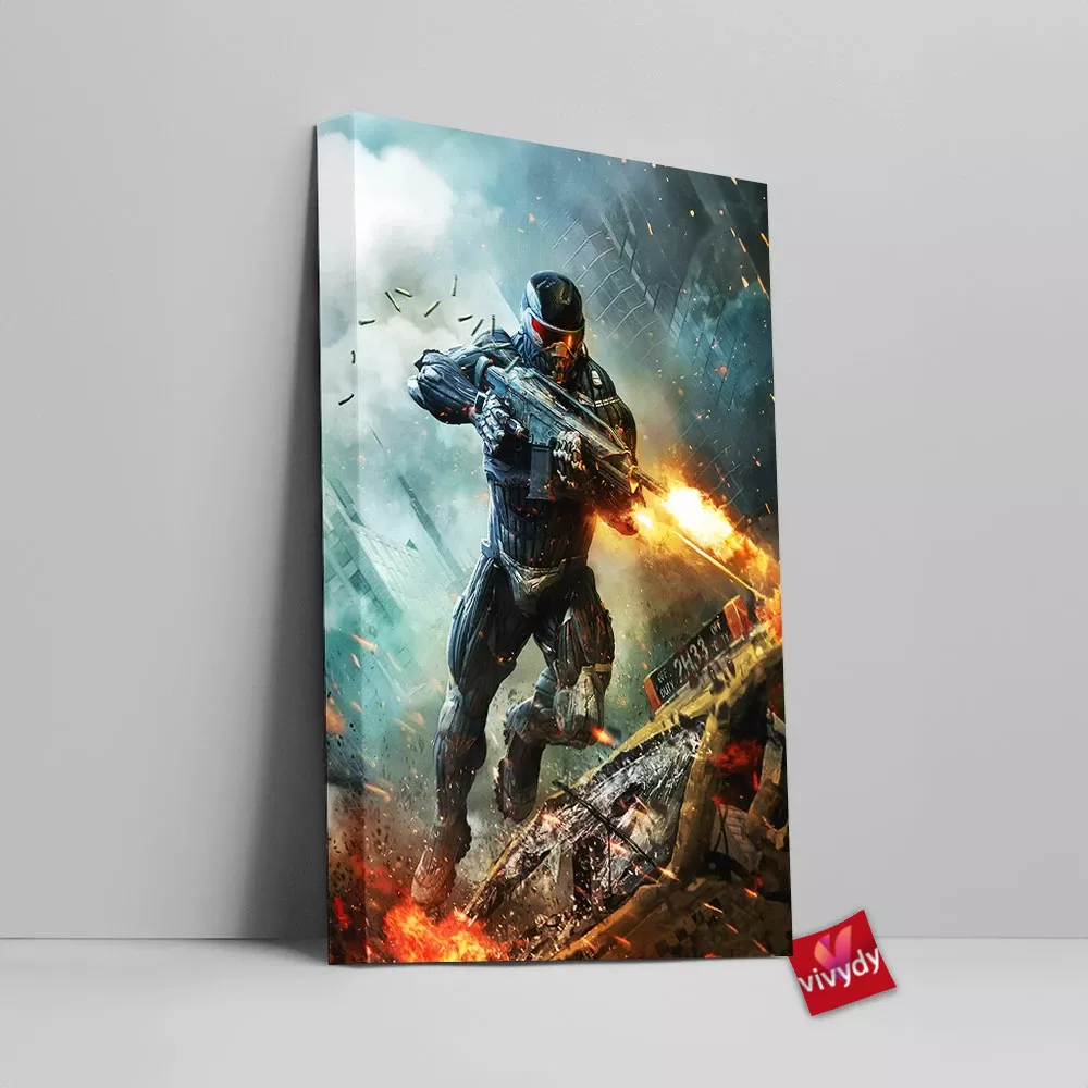 Crysis 2 Canvas Wall Art