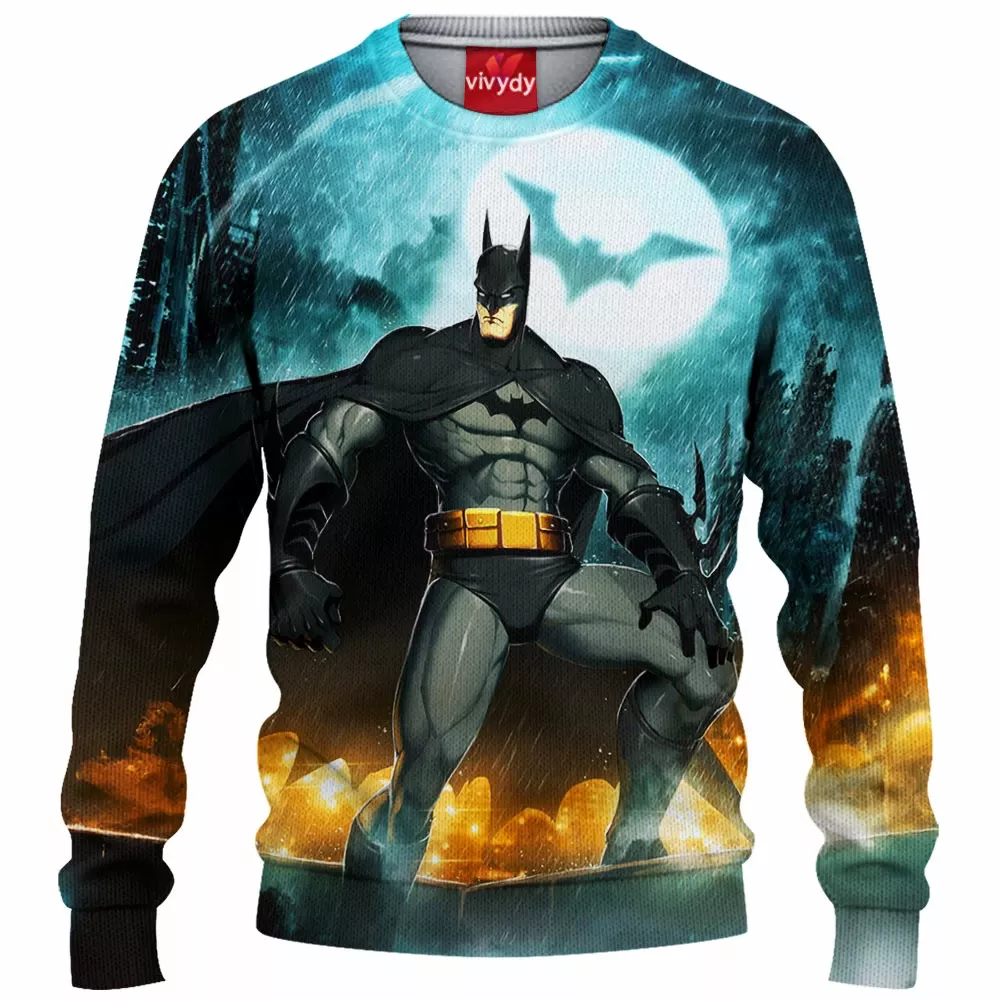 Batman Knitted Sweater