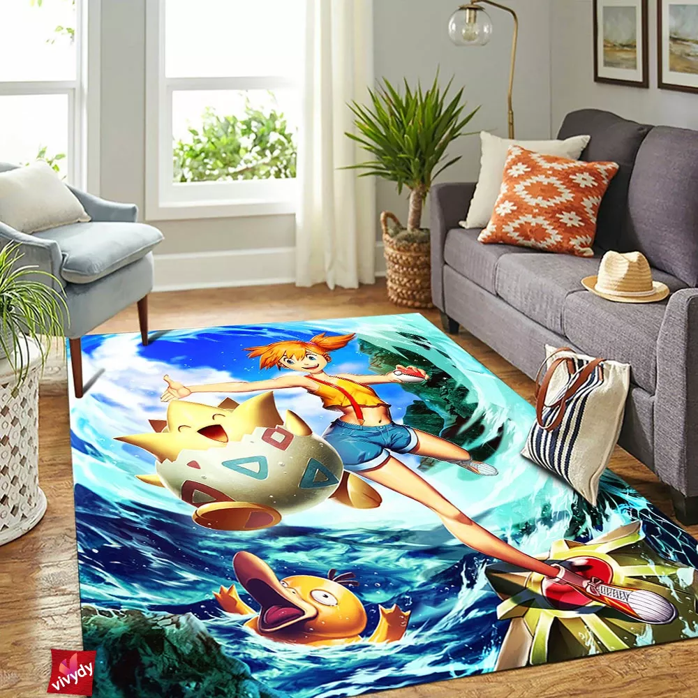 Pokemon Misty Rectangle Rug