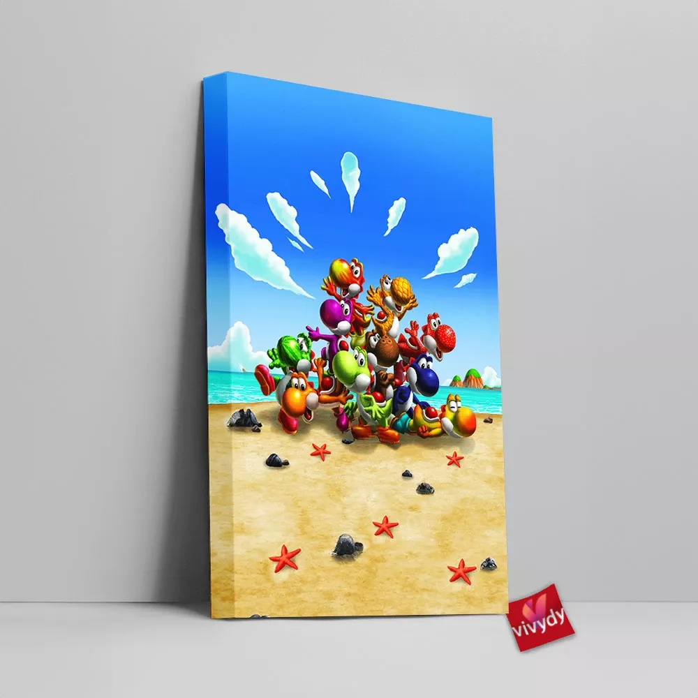 Yoshi Canvas Wall Art