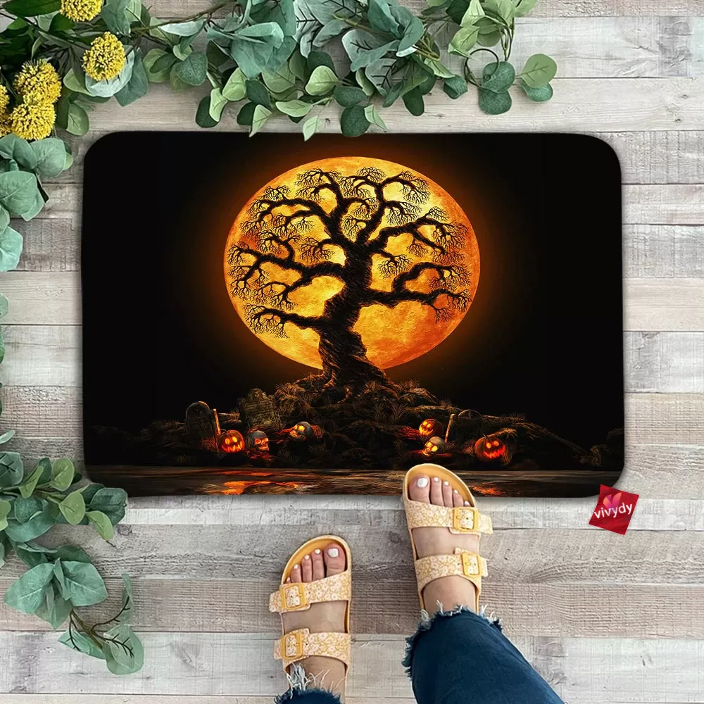 Trick Or Tree Doormat