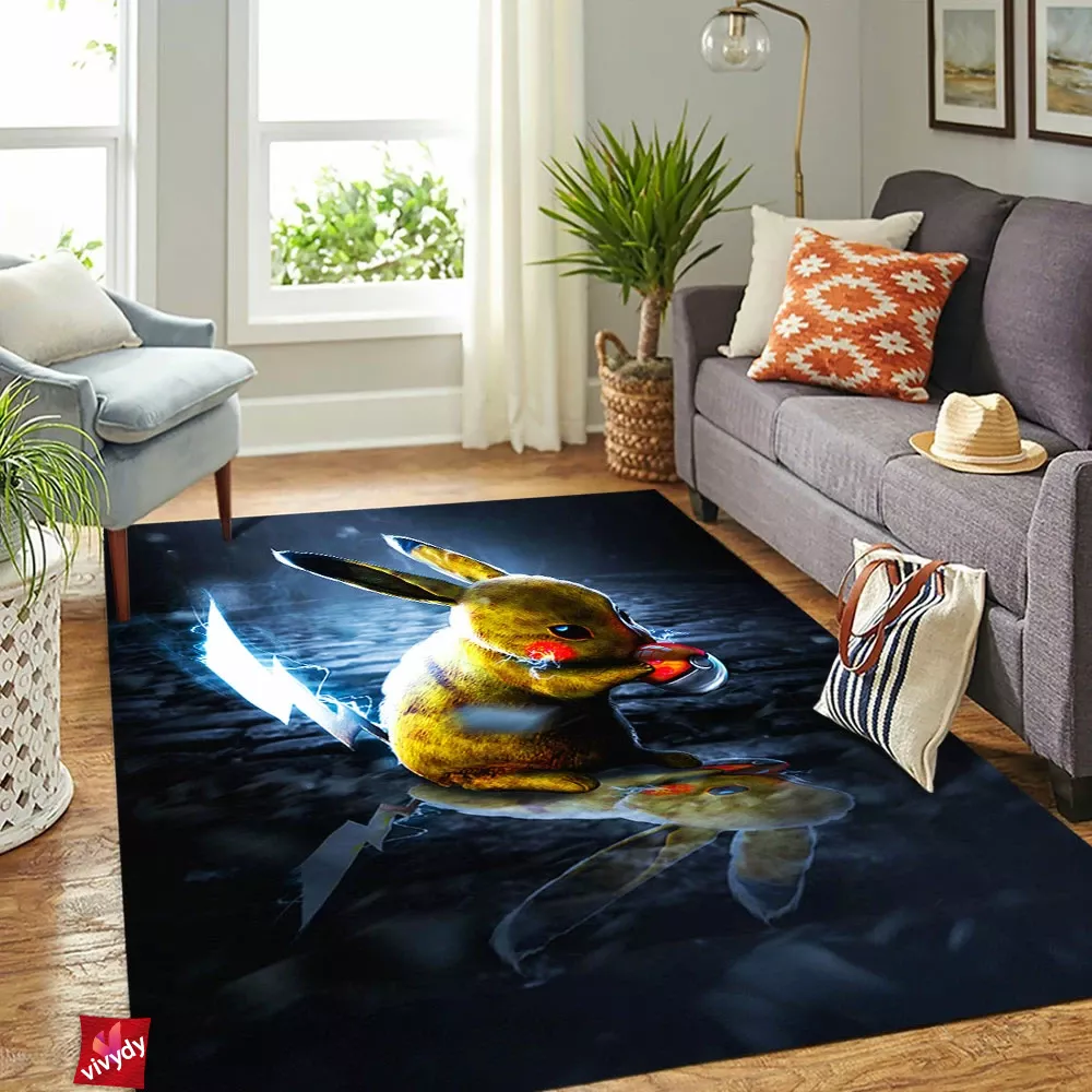 Pikachu Rectangle Rug