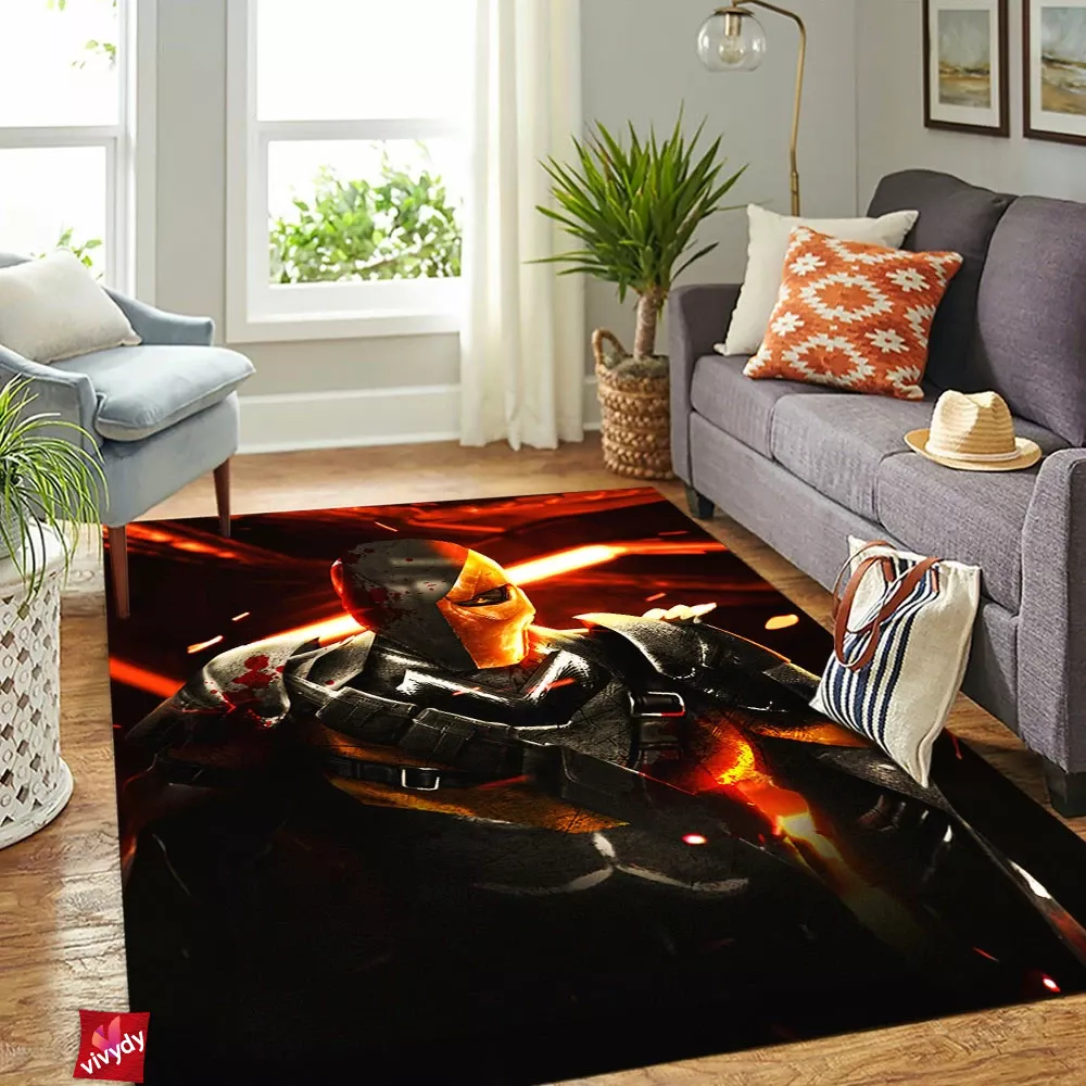 Deathstroke Rectangle Rug