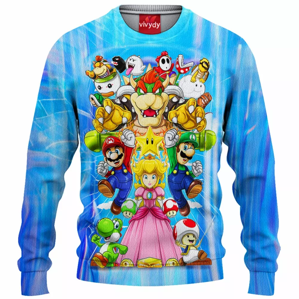 Mario Knitted Sweater