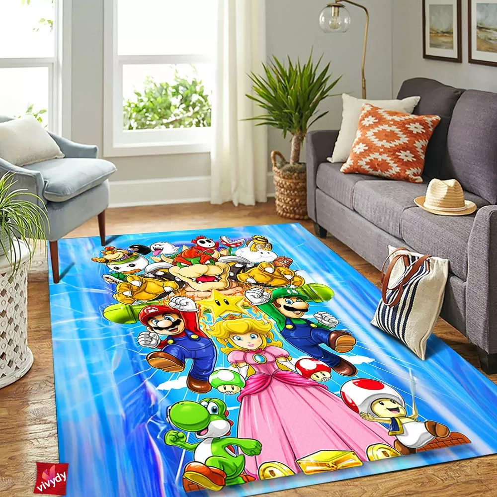 Mario Rectangle Rug