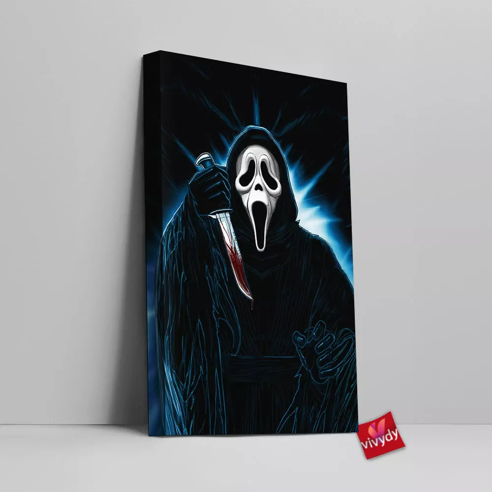 Ghostface Canvas Wall Art