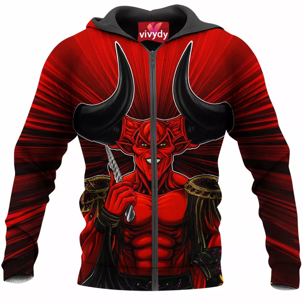 Legend Lord Of Darkness Zip Hoodie