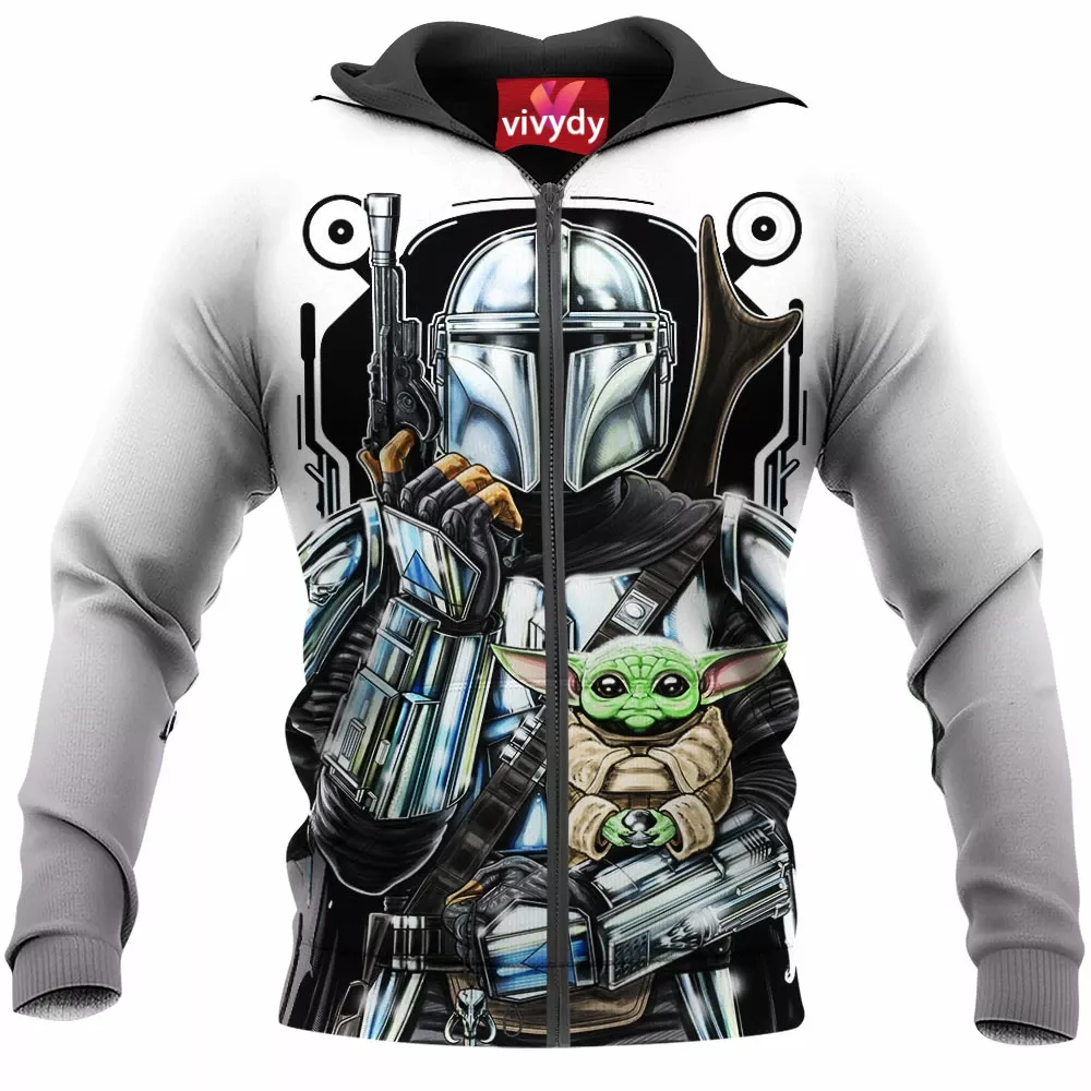 Mandalorian Zip Hoodie