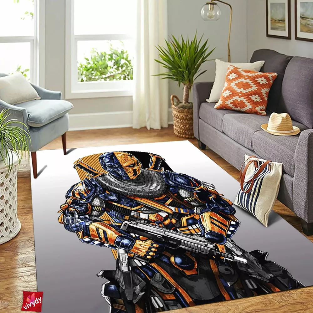 Deathstroke Rectangle Rug