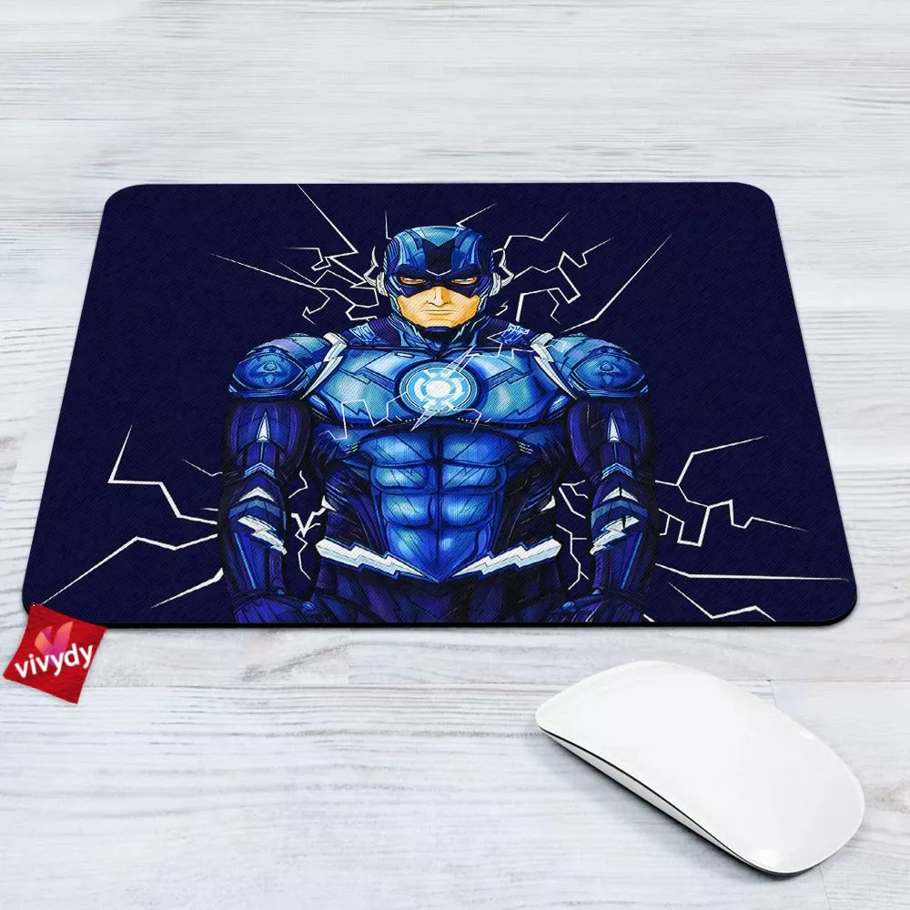 Flash Blue Lantern Mouse Pad