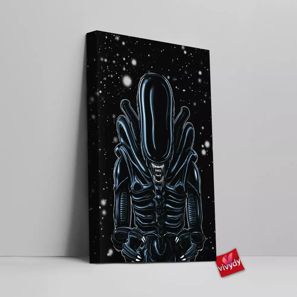 Alien Canvas Wall Art