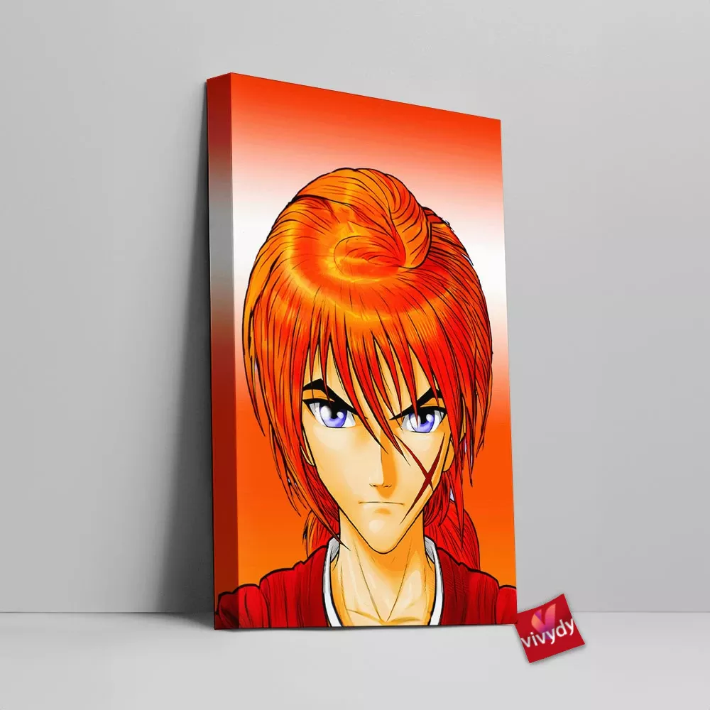 Kenshin Himura Canvas Wall Art