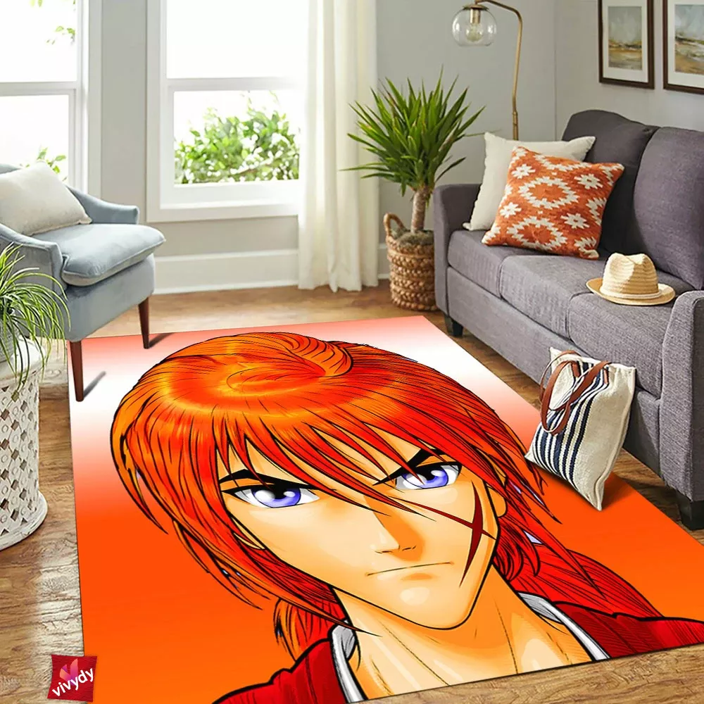 Kenshin Himura Rectangle Rug