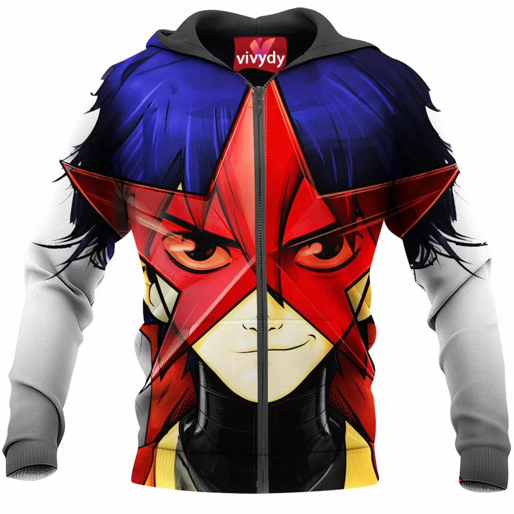 Gurren Lagann Zip Hoodie