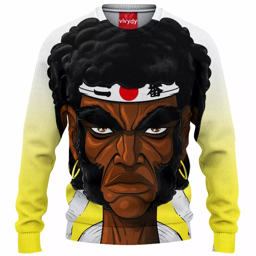 Afro Samurai Knitted Sweater