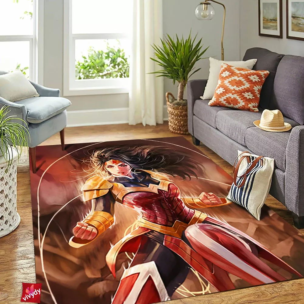 Wonder Woman Rectangle Rug