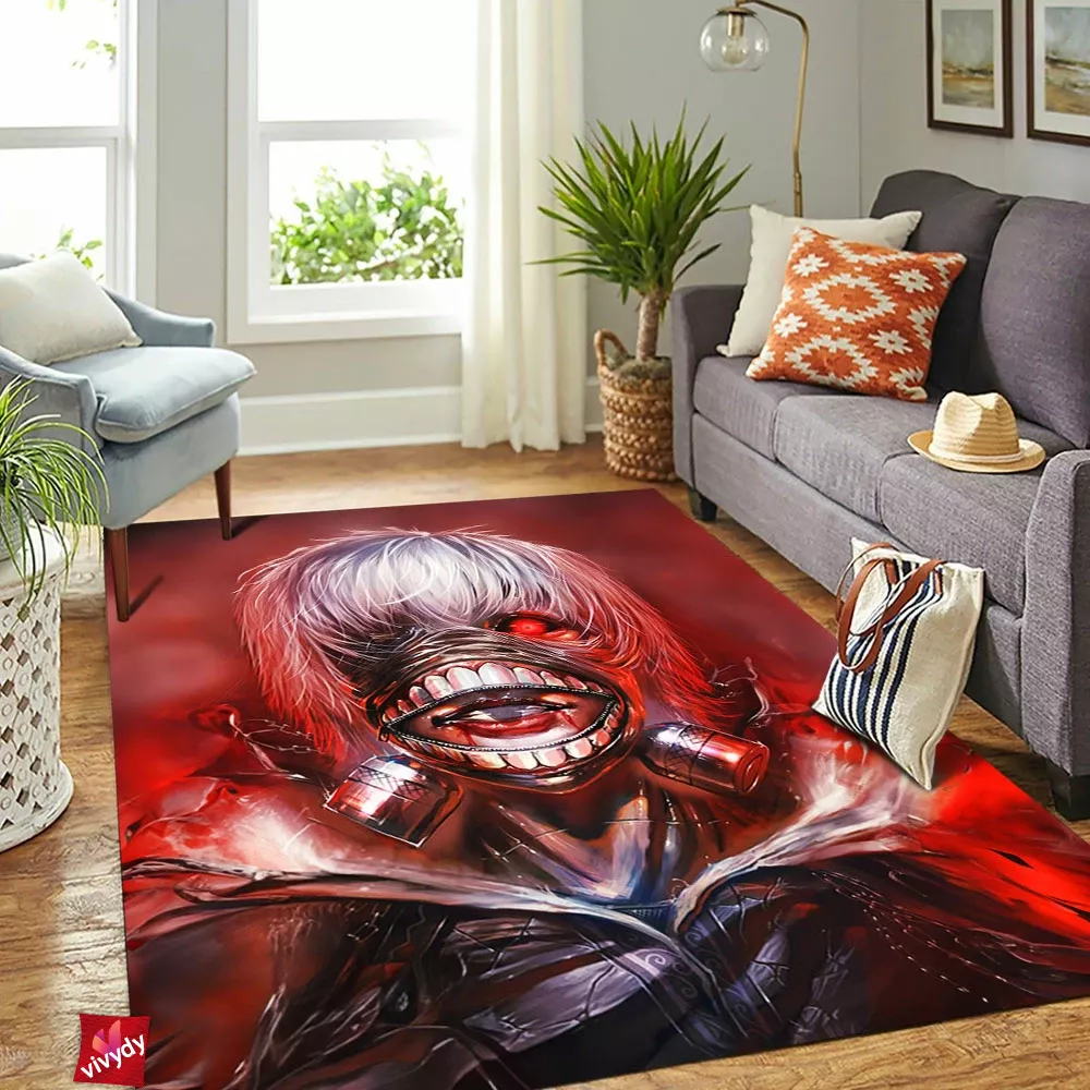 Ken Kaneki Rectangle Rug