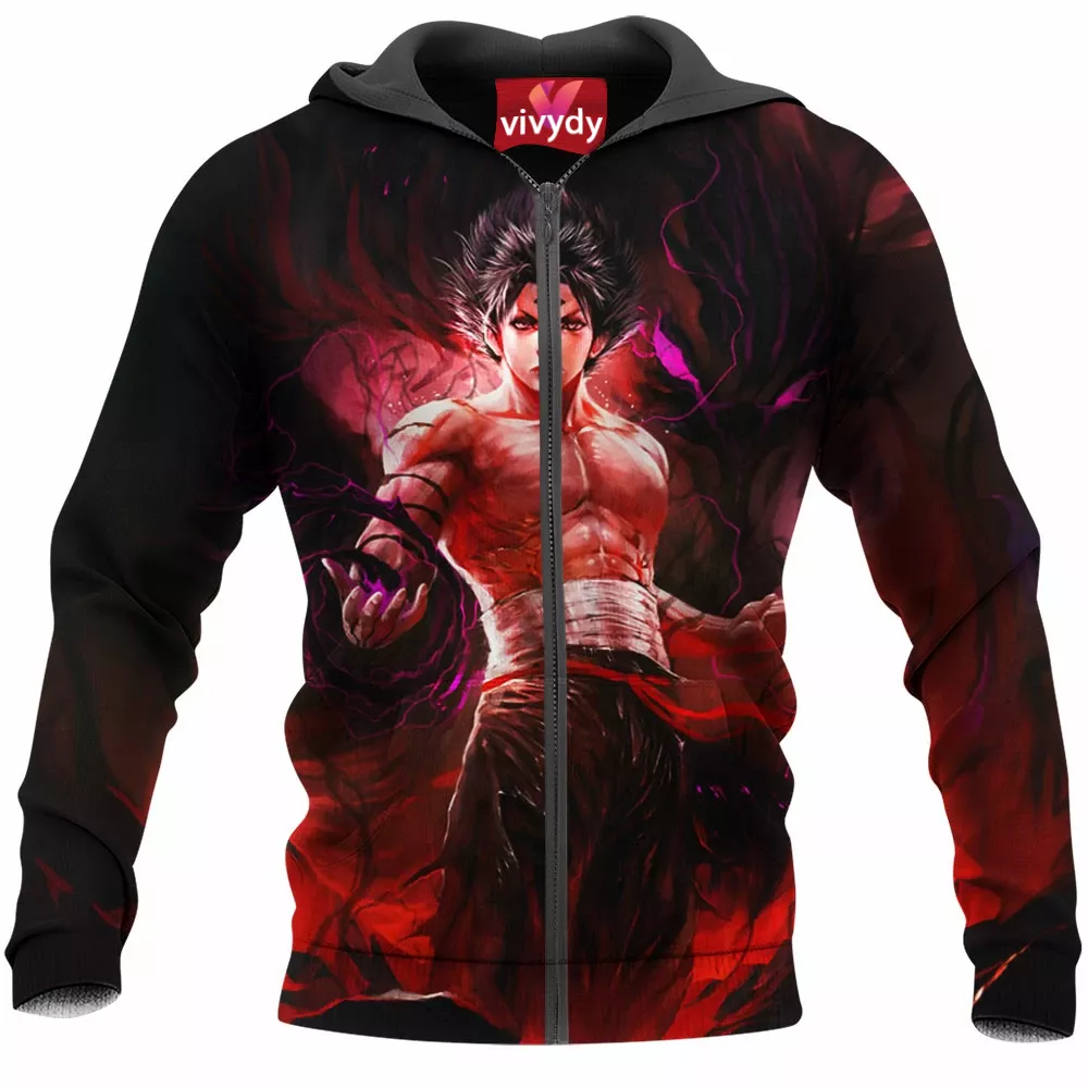 Hiei Yuyu Hakusho Zip Hoodie