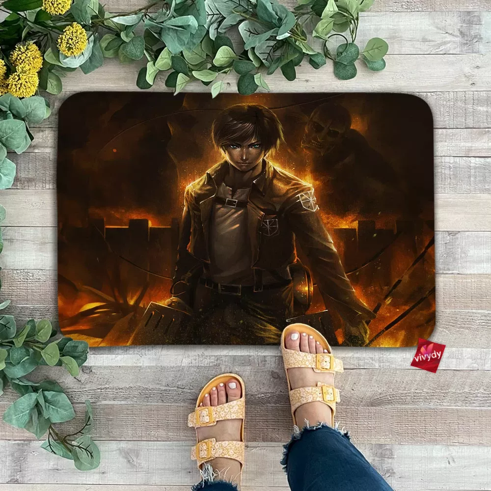 Eren Attack On Titans Doormat