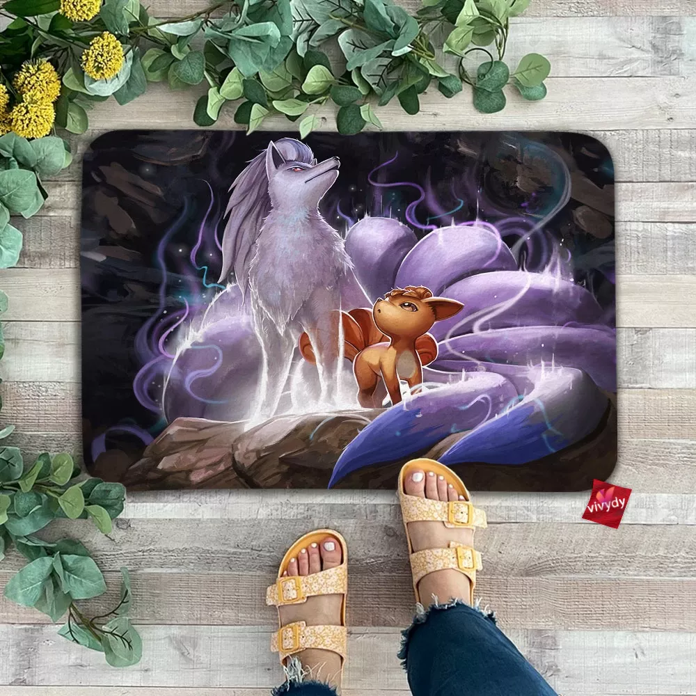 Vulpix And Ninetales Doormat