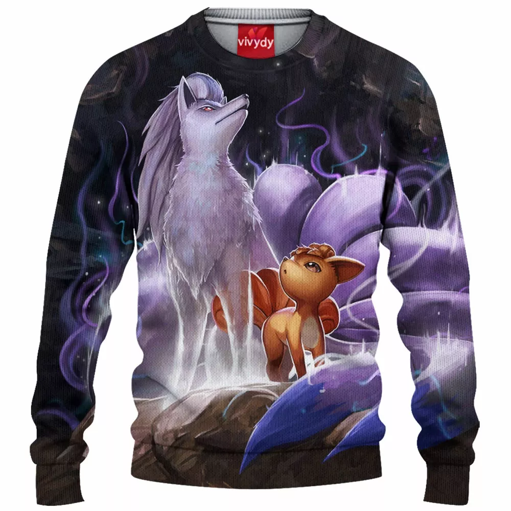 Vulpix And Ninetales Knitted Sweater