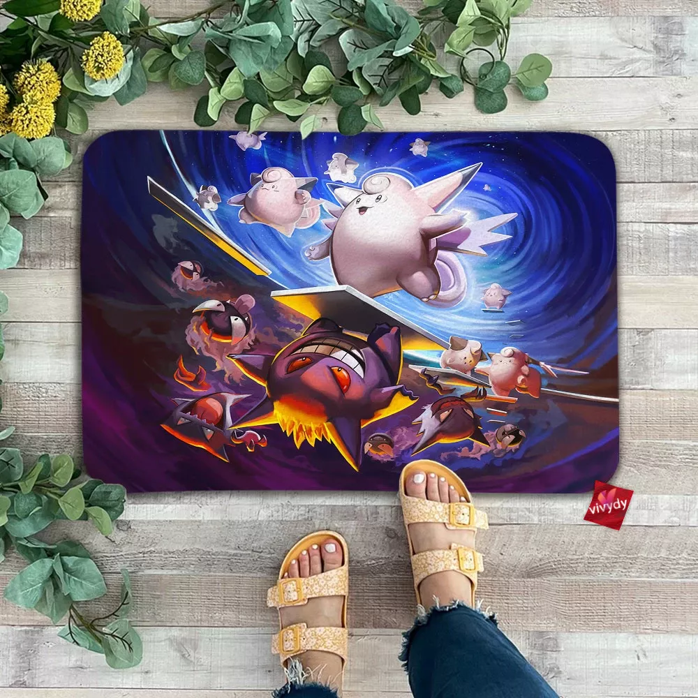 Clefable V Gengar Doormat