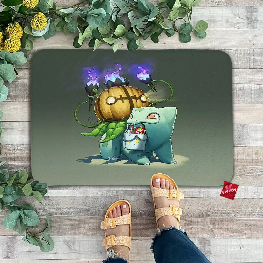 Bulbasaur Halloween Doormat