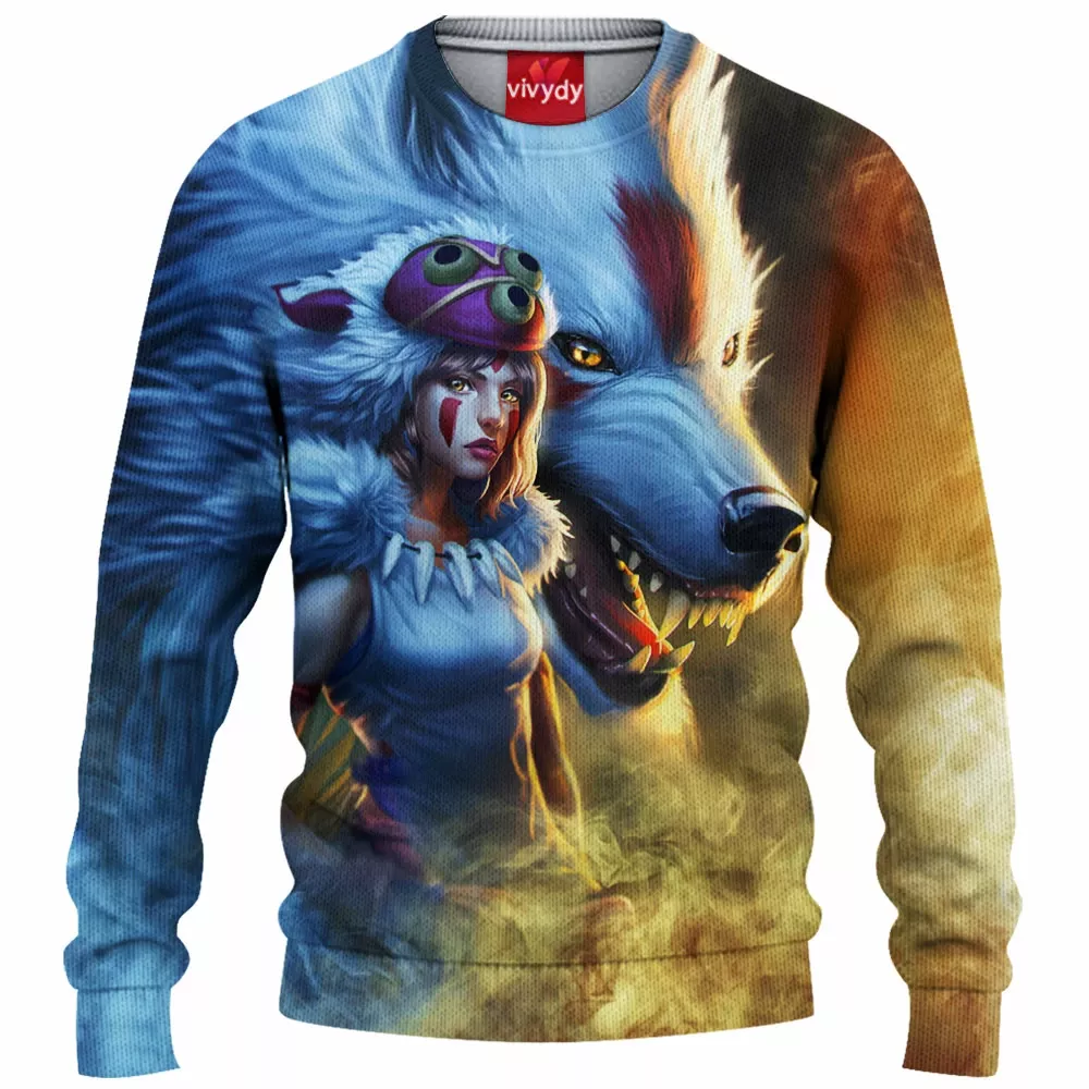 Princess Mononoke Knitted Sweater