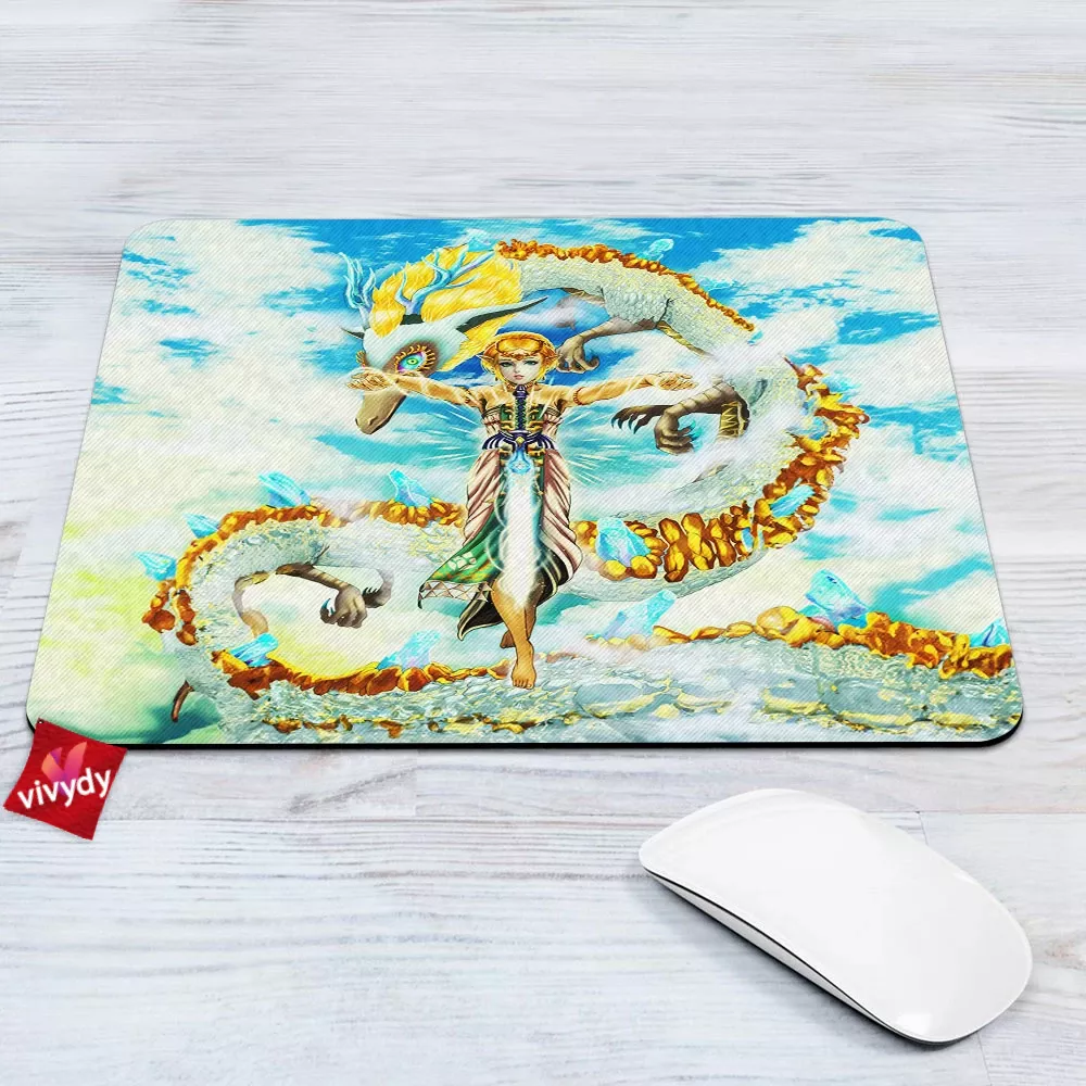 The Light Dragon Mouse Pad