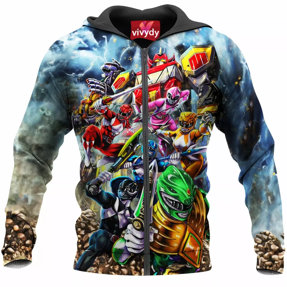 Power Rangers Zip Hoodie