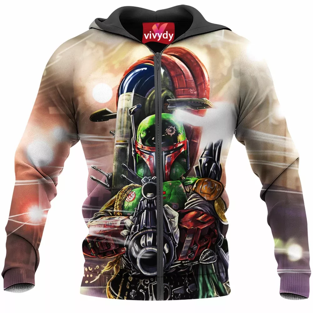 Boba Fett Zip Hoodie